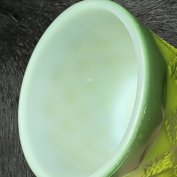 Fire King Green Ombre Kimberly Mug Coffee Vintage Kitchen - Picture 5 of 11